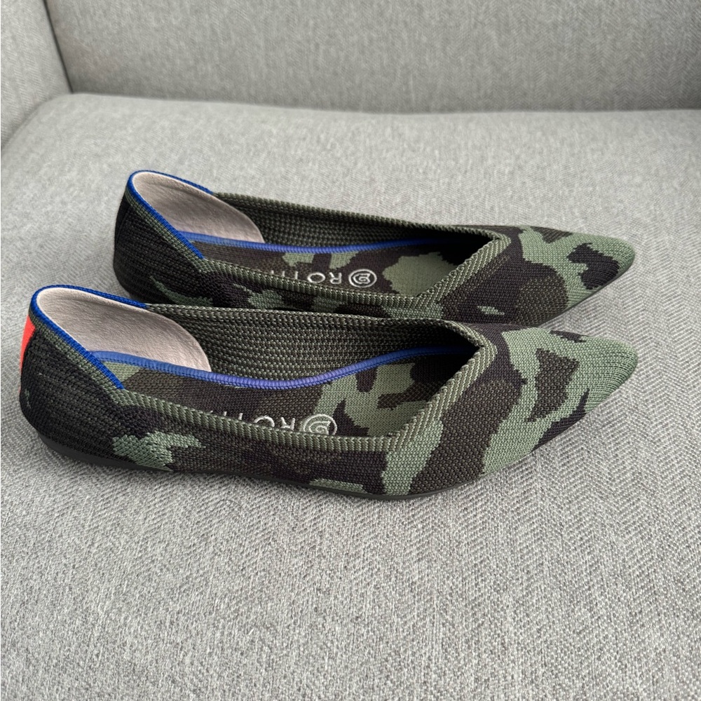Rothy’s point toe flats